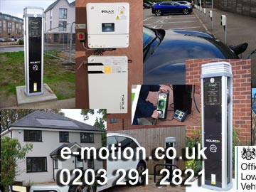 British Solar Electric Vehicle Charging from Renewables