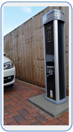 ROLEC charging pedestal